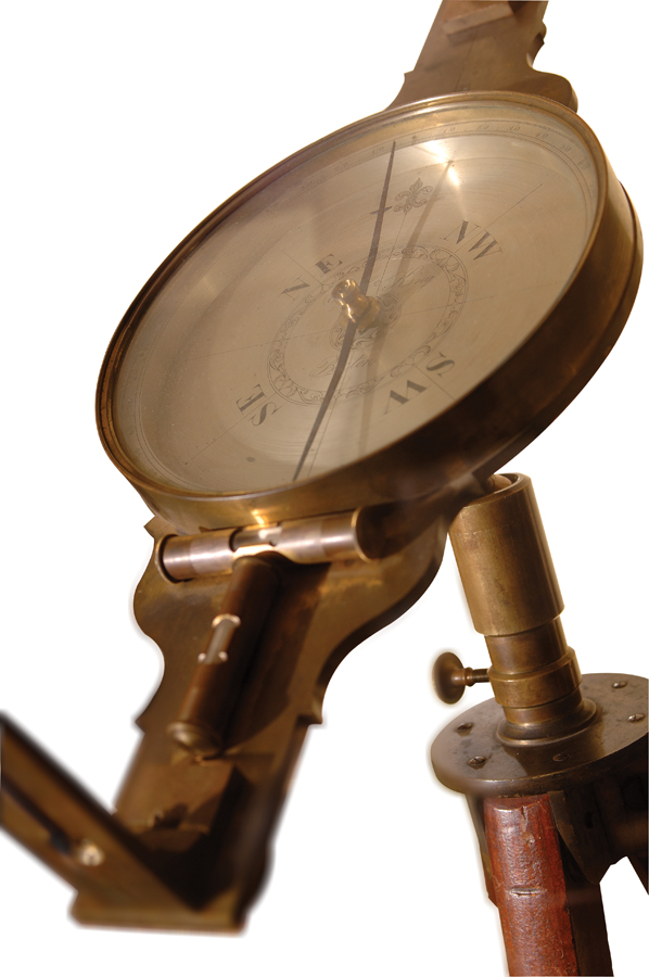 Compass close-up