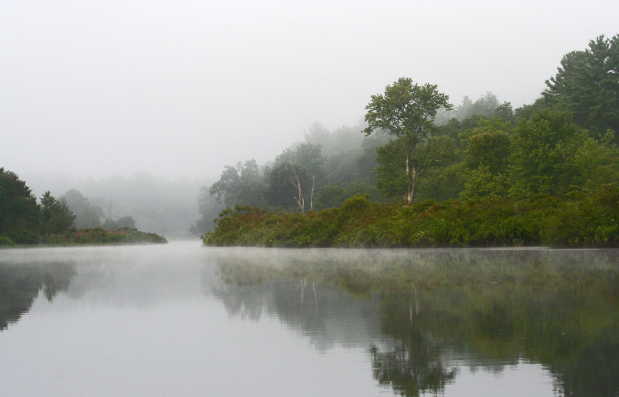 Charles, rising mist